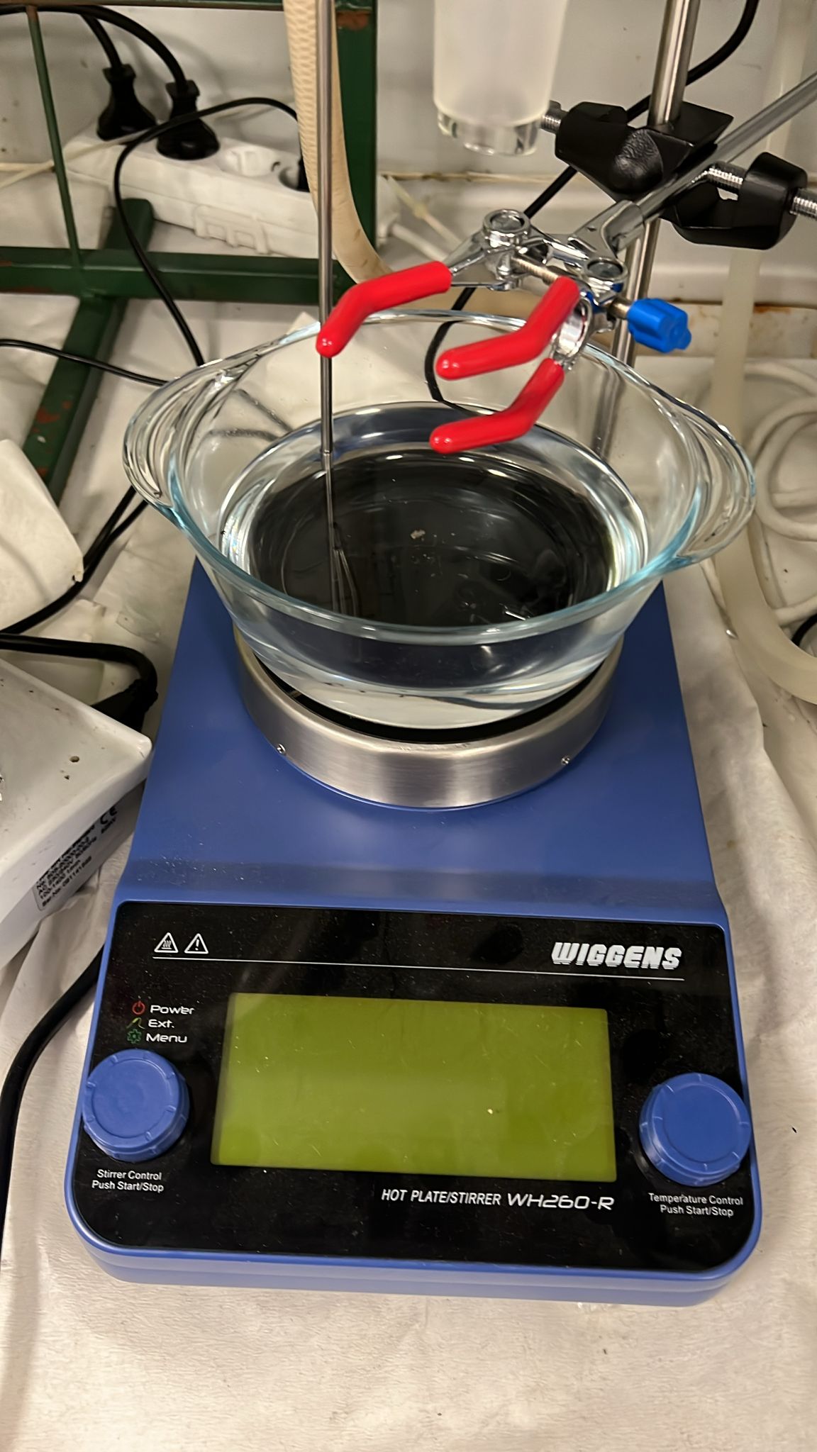 Manyetik karıştırıcılı ısıtıcı-Fotoğraf